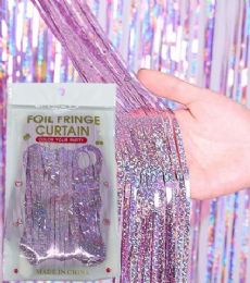 96 Bulk Foil Fringe Curtain