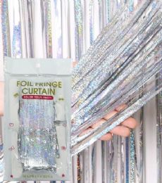 96 Bulk Foil Fringe Curtain