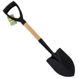 12 Bulk Shovel Garden 27in Heavy Dutymetal W/wood & Plastic Handle ht