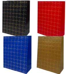 96 Bulk Textured Large Gift Bag
