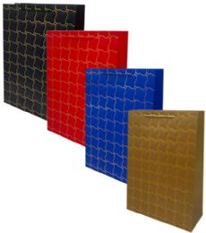 96 Bulk Textured Xlarge Gift Bag