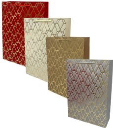 96 Bulk Textured Xlarge Gift Bag