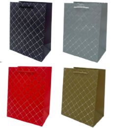 96 Bulk Textured Medium Gift Bag