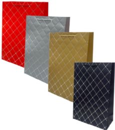 96 Bulk Textured Xlarge Gift Bag