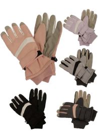 48 Bulk Women's Ski Gloves