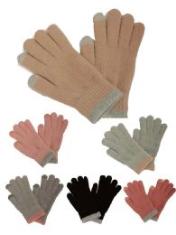 48 Bulk Women's Touchscreen Gloves