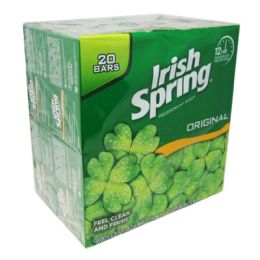 4 Bulk 20pk Irish Spring Bar Soap