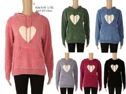 48 Bulk Woman Sweater With Heart