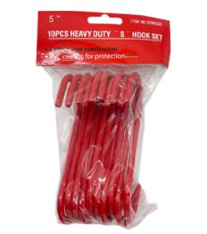 48 Bulk Heavy Duty 5" S Hook - 10 Pcs