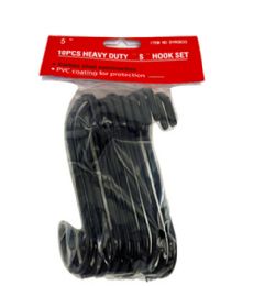 48 Bulk Black Heavy Duty Hook