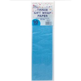 72 Bulk Party Solution Tissue Paper 10 Ct 30 X 20 In Light Blue