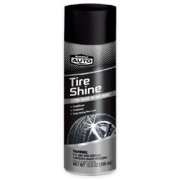 12 Bulk Simply Auto Tire Shine Foam Spray 13.5 Oz (400 Ml).