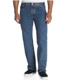 24 Bulk Mens Classic Fit Original Denim Jeans