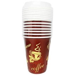 48 Bulk Paper Cup W/ Lid
