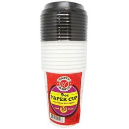 48 Bulk Paper Cup W/ Lid