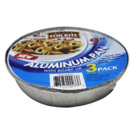 48 Bulk Aluminum Pan W/ Lid