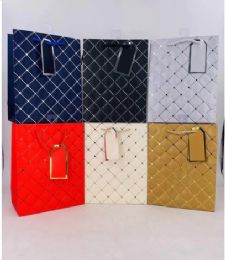 12 Bulk Solid Color Gift Bags