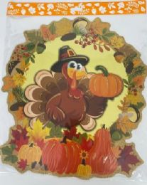 36 Bulk Thanksgiving Window Cling