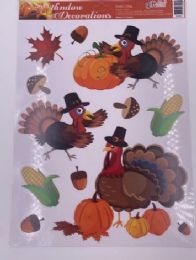 36 Bulk Thanksgiving Window Cling