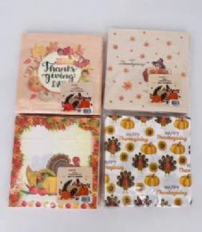 48 Bulk Thanksgiving Paper Napkins