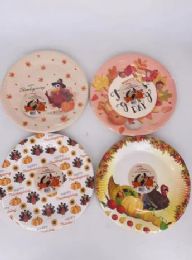 48 Bulk Thanksgiving Paper Plates