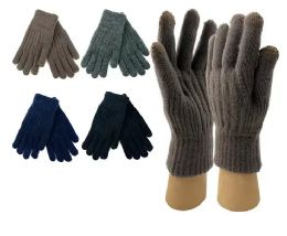 24 Bulk Mens Winter Touchscreen Gloves