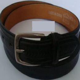 12 Bulk Unisex Belt - Black