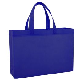 100 Bulk Grocery Bag 14 X 10 In Blue