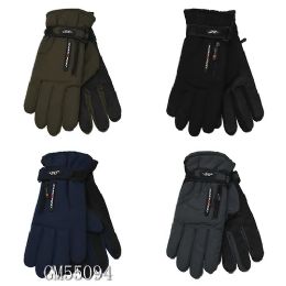 12 Bulk Men's Winter Gloves