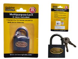 96 Bulk 38mm Lock With 2 Keys