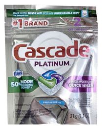 30 Bulk Cascade Platinum Plus ActionPacs Dishwasher Detergent Pods - 2 ct.