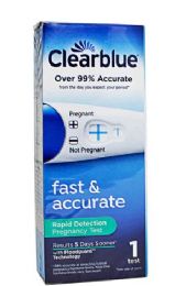 6 Bulk Clearblue Rapid Detection Pregnancy Test