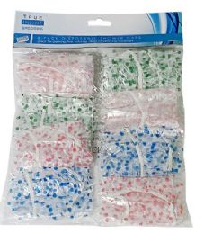 72 Bulk Disposable Printed Shower Cap - 8 Ct.