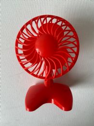 24 Bulk Fan Mini Pedestal Tabletop 4.72in Dia X 6.7in H 2ast Colors Summer Ht 3aa Batt/not Incld