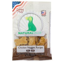 24 Bulk Dog Treats Chicken Nugget 1.5 Oz Made In Usa