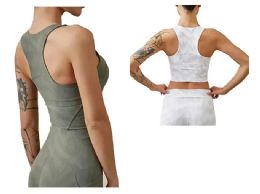 36 Bulk Womens Assorted Sleeveless Workout Yoga Tank Top