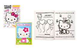 18 Bulk Hello Kitty Activity Coloring Book (80 Pg)