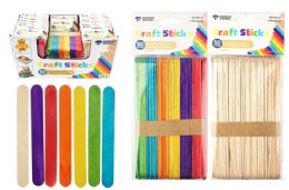 24 Bulk Craft Sticks (assorted)