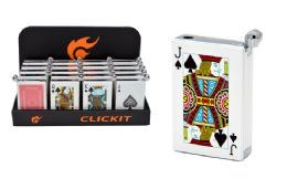 20 Bulk Deck Of Cards Lighter With Prank Shocker