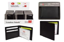 15 Bulk Leather Wallet In Gift Box (rfid Blocker)
