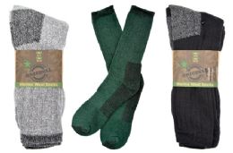 12 Bulk Original Merino Wool Socks (2 Piece)