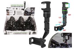 15 Bulk Rear View Mirror Cell Phone Holder