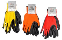 36 Bulk Work Gloves (assorted Colors)