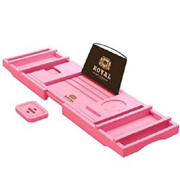 8 Bulk Pink Bathtub Caddy Tray C/p 8