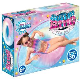 12 Bulk Tie Dye Pool Float Ring