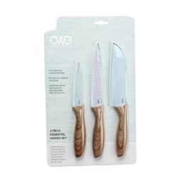 48 Bulk 3pc 3.5 In+8.5 In+8.7 In Printed Knives Set With Sheath C/p 48