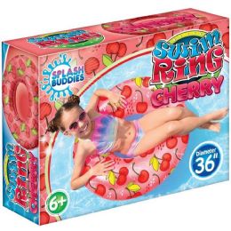 12 Bulk Cherries Pool Float Swim Ring