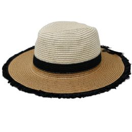 24 Bulk Ladies Generic Straw Hat C/p 24