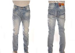 12 Bulk Men's Fashion Stretch Denim Jeans Pack A