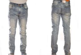 12 Bulk Men's Fashion Stretch Denim Jeans Pack B